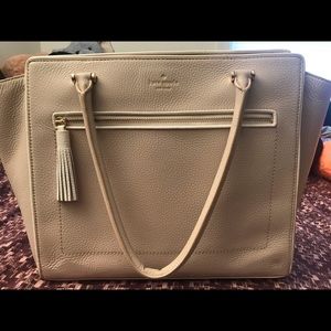 Kate Spade Nude Tote Hand Bag